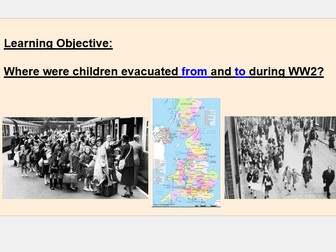 KS2 WW2: Lesson 3, Evacuation