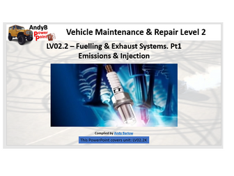 IMI Vehicle Maintenance unit LV02.2 PowerPoint Resources