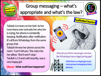 Anti bullying - Online Safety Group Chats