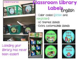Classroom Library Labels
