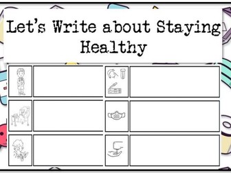 Let's Write about Keeping Healthy KS1