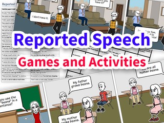 Reported Speech Games and Activities