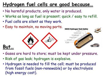 Chemical Cells and Fuel Cells GCSE lesson (SC16a)