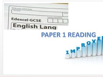 Edexcel GCSE English Language Paper 1 Reading Practise / Revision / Improvement
