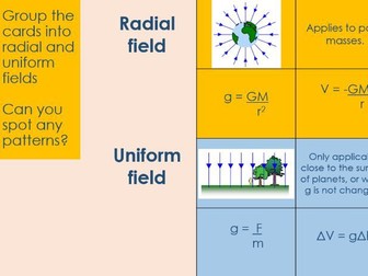 Physics A Level Gravitational Forces and Fields