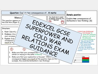 EDEXCEL GCSE COLD WAR EXAM GUIDANCE