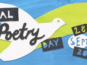 National Poetry Day 2017 Freedom resource Literature Wales