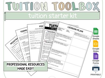 Tuition Starter Kit