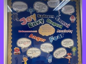 Inside Out Emotions Display - understanding your emotions