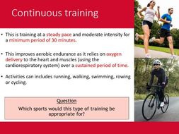 TRAINING METHODS FOR MUSCULAR ENDURANCE BTEC SPORT visual data 5