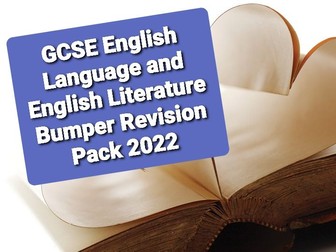 Perfect GCSE English Language and Literature Pack!