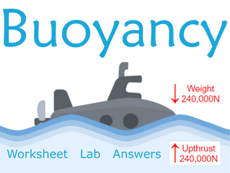 Buoyancy Worksheet, Lab & Answers