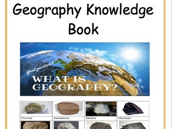 Geographer/Geology Knowledge Booklet