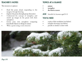 T is for Tree: Festive Nature Metaphors