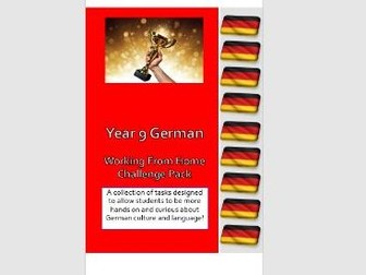German Working from Home Challenge Booklet