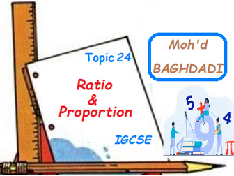 Unit2-T24-IGCSE-Ratio and Proportion II