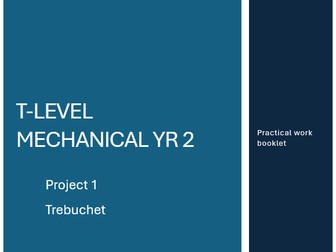 T-Level Design and Development for Engineering project