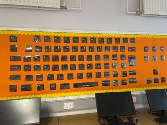 Keyboard Keys for large display