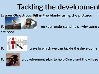 The Development SOW Lesson 4: Tackling the Development Gap