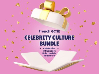 Celebrity culture bundle – French GCSE