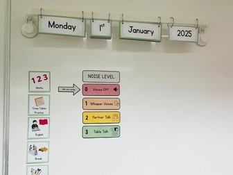 Date Flip Calendar (2025 - 2030)