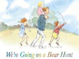 We're going on a bear hunt story sack activities