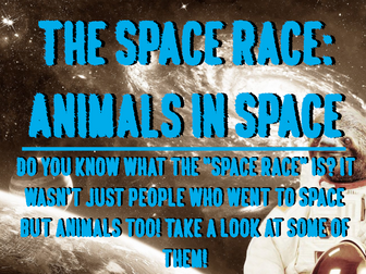 Space Race: Animals in Space
