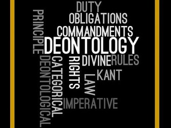 Kant: Deontological Ethics (PowerPoint)
