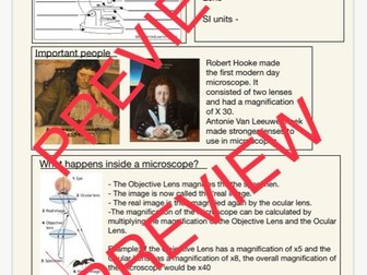 SB1a microscopes worksheet work from home