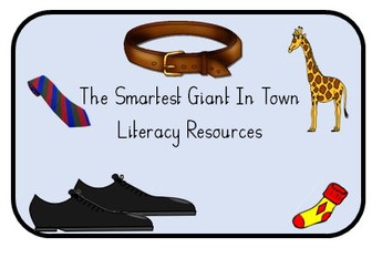 EYFS Literacy & PSHE Activities – The Smartest Giant in Town, Insp – Kindness, Clothes & Sequencing
