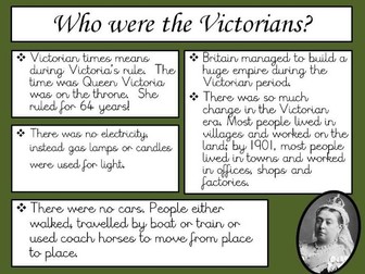 Who Were the Victorians?