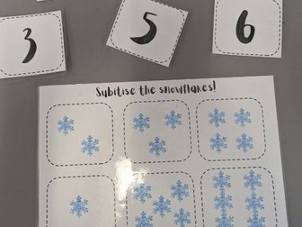 Snowflake Subitising