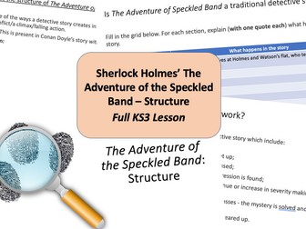The Adventure of the Speckled Band - Structure