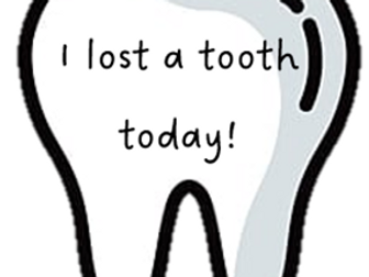Tooth Envelope label