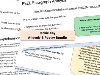 Jackie Kay A-level/IB Poetry