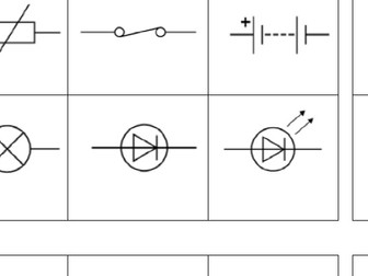 Circuit Diagram Symbols Bingo