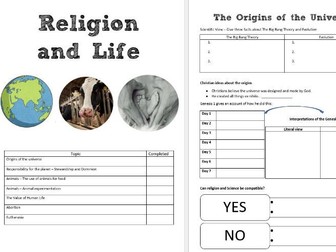 Religion and Life Revision Booklet AQA Religious Studies