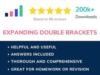 Expanding double brackets