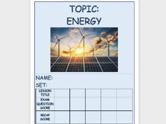 AQA - KS3 - Energy Calculations + Power