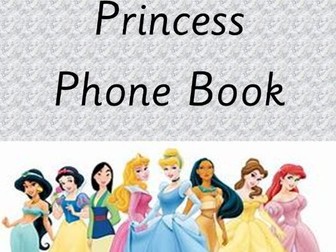 Princess Phone Book