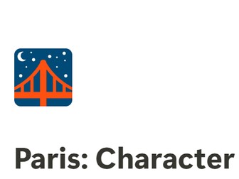OCR English Literature Paris Character Analysis (Romeo and Juliet)