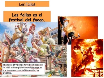 LAS FALLAS de Valencia - Cultural Lesson AS/ALevels or KS4