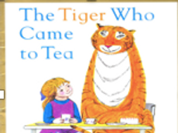 Sequencing Ppt For A Tiger Came To Tea 