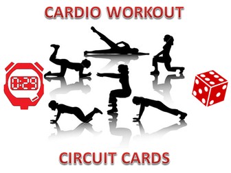 Cardio Workout Circuit Cards