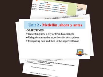 Mi Barrio y Yo Lesson 1-7