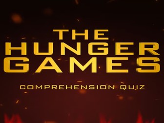 The Hunger Games [Book]: Comprehension Quiz