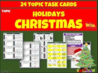 Christmas Task Cards