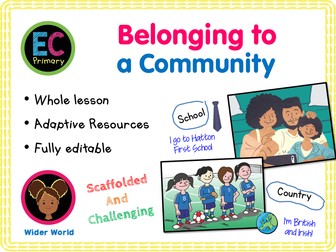Belonging to a Community - KS1