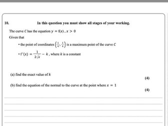 AS Level Mathematics EDEXCEL Predicted Paper - Paper 1 WMA11/01