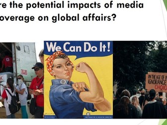 Global Affairs uniformed services and the media